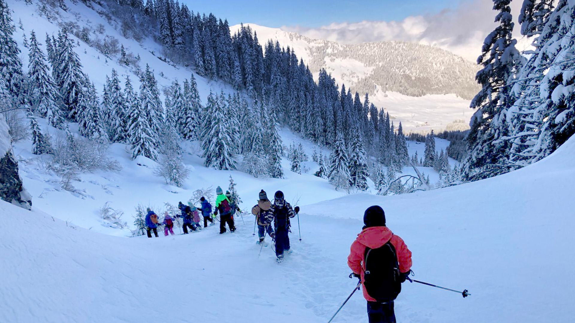 Aventure éducative à 1850m - École Vivalys - www.vivalys.ch